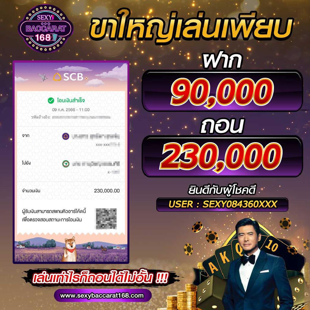 ฟีเจอร์พิเศษที่มีให้ใน เข้าสู่ระบบ วอเลท