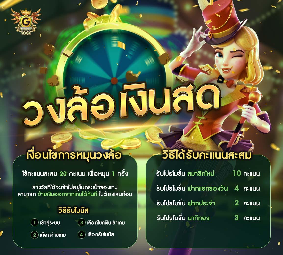 ฟีเจอร์โบนัสและฟรีสปิน